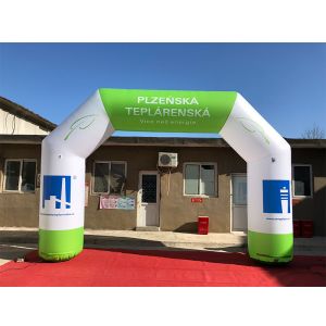 Outdoor inflatable Advertising start finish line logo printing Inflatable Arch
