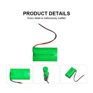 1700MAH 2.4V Rechargeable Nickel Cadmium Battery Pack Microphone Battery