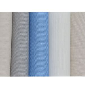 Windproof Roof Sunscreen Roller Blind Fabric Uv Resistant 5% Openness