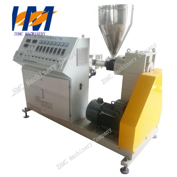Buy Plastic Conical Twin Screw Extruder PVC For Pipe Profile Sheet Extrusion at wholesale prices