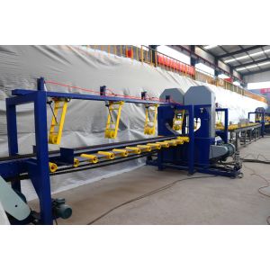 Wood Cutting Off Circular Sawmill, Multiple Heads Wood Slasher Saw Machine