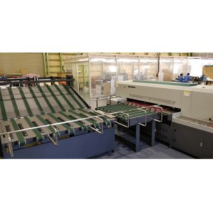 Cardboard CMYK 2.2m/S Industrial Digital Printing Machine