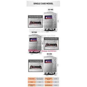 Vacuum Chamber Stainless Steel Automatic Vacuum Packer Sealing Machine Vacuum