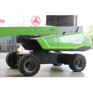 Power Engine Electric Boom Lift , Self Leveling Boom Lift CE Certification