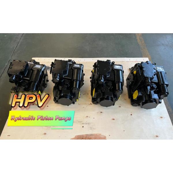 tandem piston pump Black High Pressure Hydraulic Piston Pumps Combine Variable Displacement Pumps