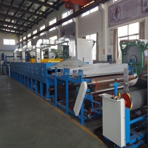 Electric Driven Leather Sponge Deodorant Machine for Flame Laminated Products