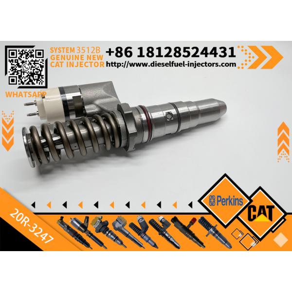 Excavator Parts 392-0225 Fuel Injector 3920225 20R-3247 20R3247 for CAT 3508B 3512B 3516B 3512C 3516C