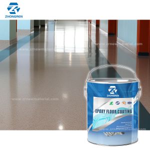 High Gloss Colored Self Leveling Garage Floor Coating Stain Resistant
