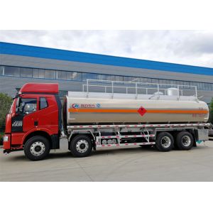 FAW 8x4 30000L Aluminum Alloy Fuel Tanker Truck