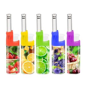 Fireplace Solid Color Electronic Kitchen Gas Stove Lighter with Model NO. DY