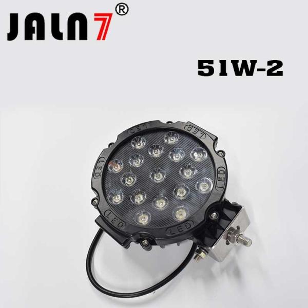 Led Work Light JALN7 51W Car Driving Lights Fog Light Off Road Lamp Car Boat Truck SUV JEEP ATV Led Light