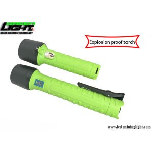 Anti - Explosion LED Torch Light For Hazardous Areas 3500Lux IP68