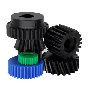High Elastic Modulus PEEK Plastic Parts Two Layers Peek Gear