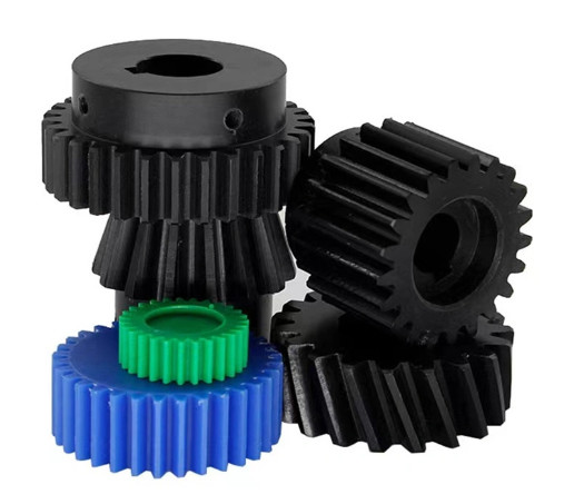 Buy High Elastic Modulus PEEK Plastic Parts Two Layers Peek Gear at wholesale prices