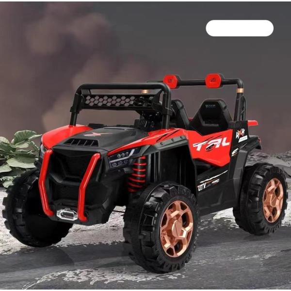 4x4 Electric Buggy Car for Kids Four-wheel Drive Leather Seat and Baking Paint Option