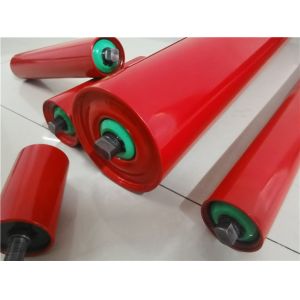 Multi Stage Labyrinth Q235 Conveyor Steel Roller 219mm Diameter