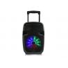 Active Battery Rechargeable Portable Trolley Speaker With Wheels 10 Inch for sale