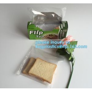 Bulk Plastic Sealed Bag cut Rounds Food Storage Bag For Bean, freezer saver