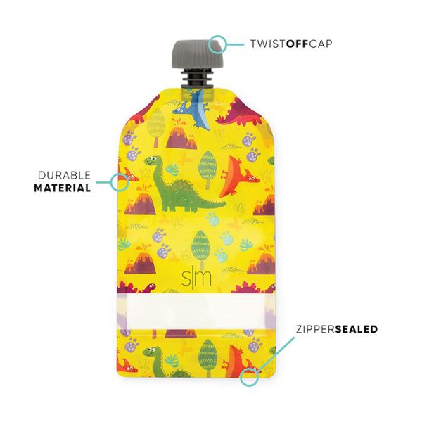 Aseptic Nozzle Stand Up Liquid Spout Bag For Baby Food Non Toxic