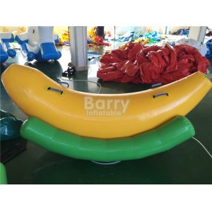 Interesting 2 Seats Inflatable Banana Boat / Inflatable Water Seesaw