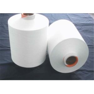 Quality Skin Friendly Pure Polyester DTY Yarn Undyed 150D/96F On Paper Cone for sale