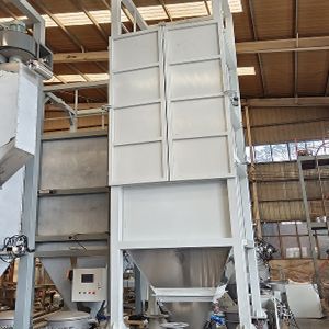sealed stainless steel bulk bag unloading station for industries