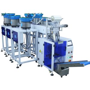 Automatic Screw Packaging Equipment Bagging Counting Plastic Parts Nut Packing