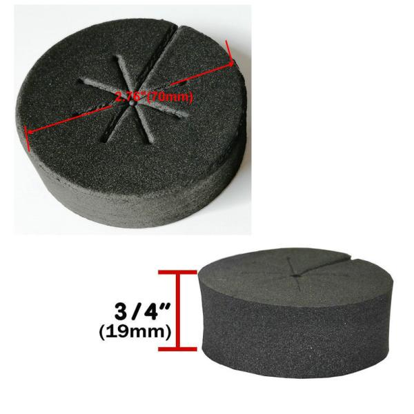 Hydroponic Cloning Collar Foam , Durable DIY Neoprene Inserts Long Lasting