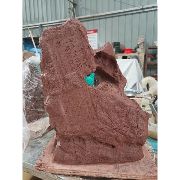 Buy ODM Handmade Clay Sculpture Casting Rockery Fake Stone Sculpture at wholesale prices