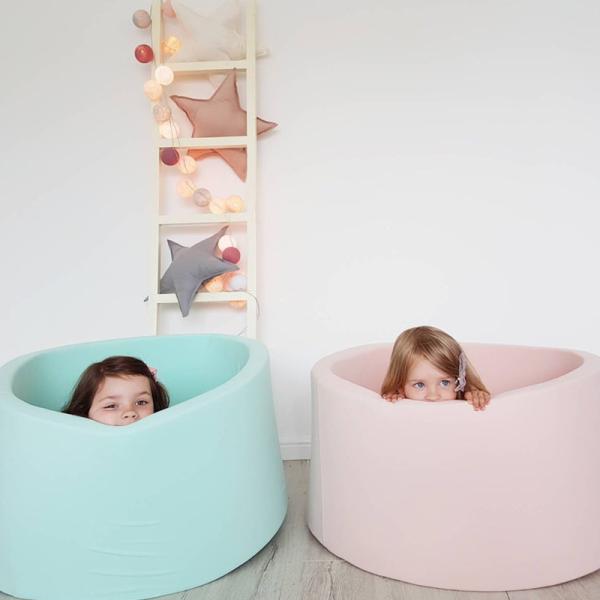 OEKO-TEX Anti-Slip Fabric Soft Ball Pit Round Easy To Clean