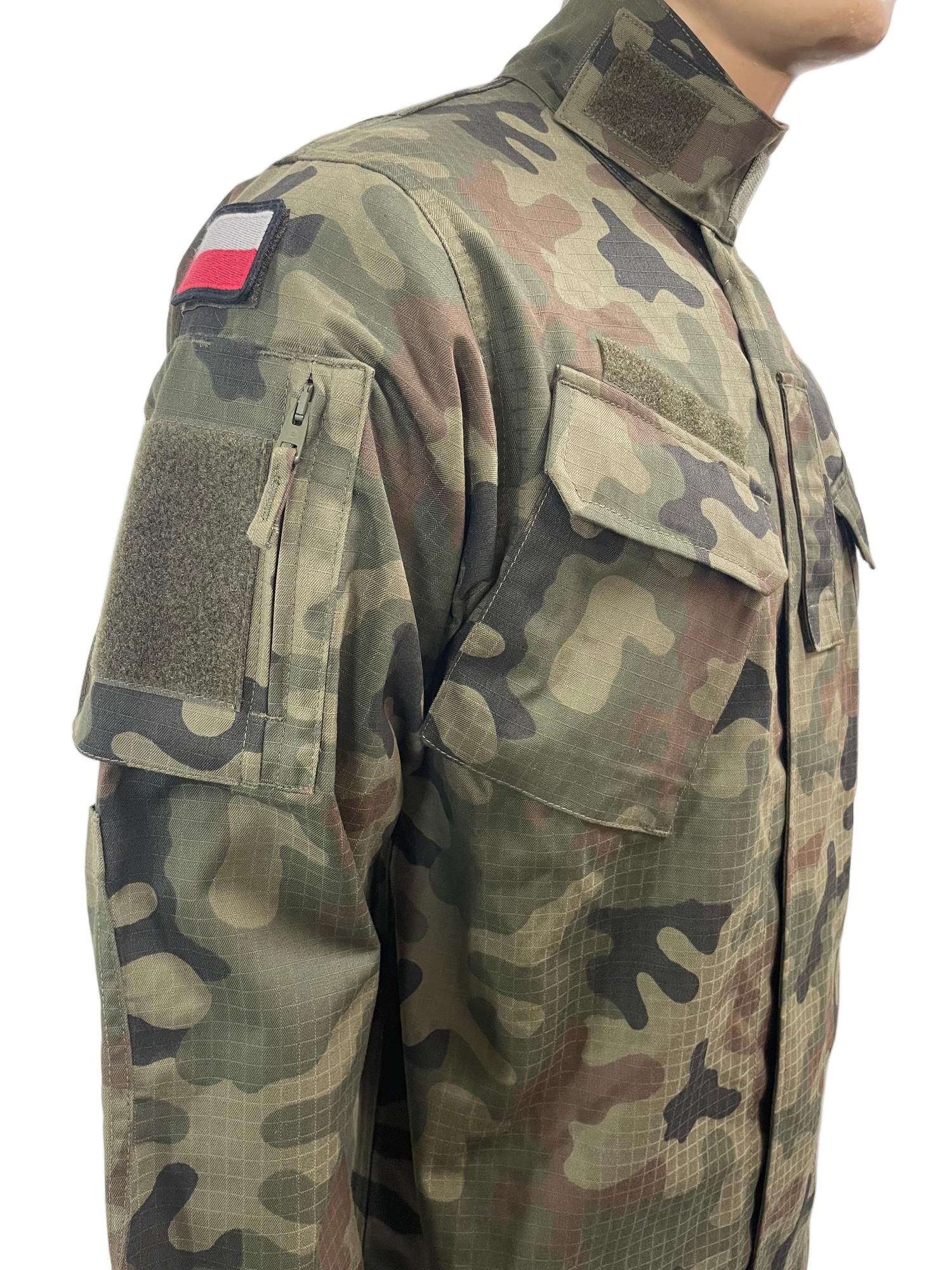 TC6535 Plaid Camouflage Rip-Stop Windproof Durable Breathable Jungle Field