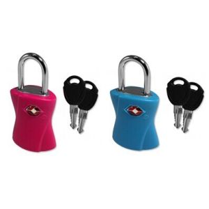 Quality TSA travel bag lock alloy zinc with key for sale