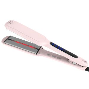 China 2 Inch Titanium Plate Hair Straightener With Digital Temperature Control on sale