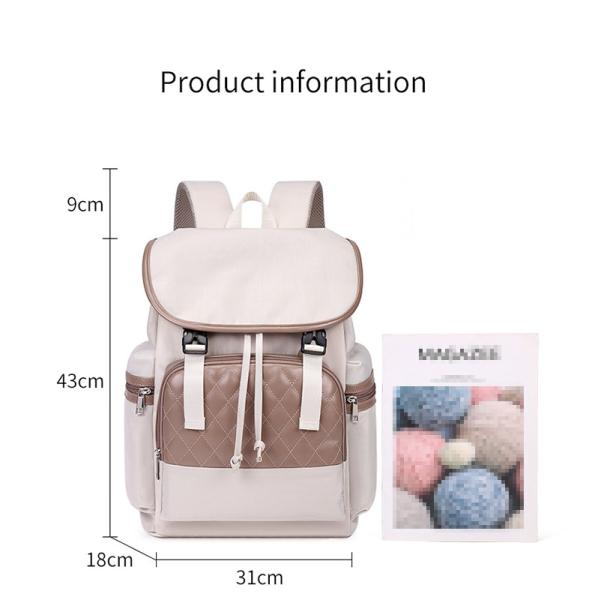Mother Baby Diaper Bag OEM Customize Multi Function Backpack Waterproof Diaper bag