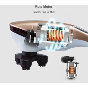 Mute Motor Long Handle Percussion Body Massager With 6 Modes 6 Speeds