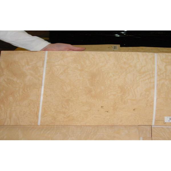 Buy Sliced Cut Burl Engineered Wood Veneer With 0.45mm Thickness at wholesale prices
