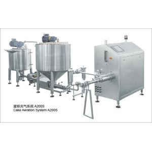 CE SUS304 Semi Automatic Sponge Cupcake Production Line
