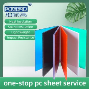Clear Polycarbonate Sheet Policarbonat for Roof and Window