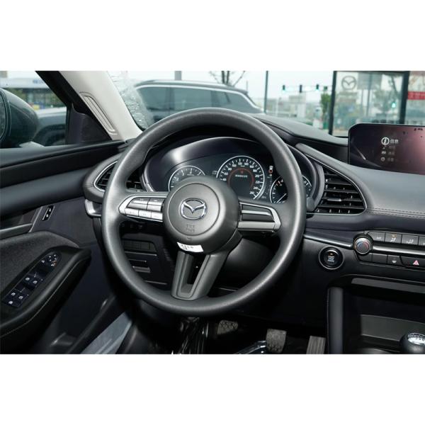 Changan Mazda 3 Compact Car 5 Seater Manual Transmission Fuel Vehicle Black LED Lights Electric Fabric Multi-function