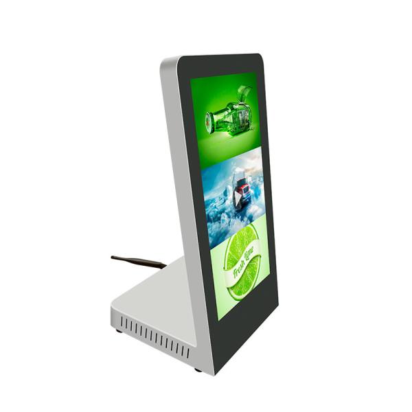 Buy 15.6" Countertop 10 Points Capacitive Touch Screen Kiosk with RJ45 Internet Connection at wholesale prices