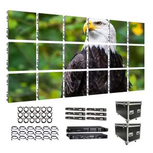 China Aluminum Cabinet Outdoor Rental LED Screen , Indoor LED Video Wall Panel Display for Advertising AC110-220V on sale