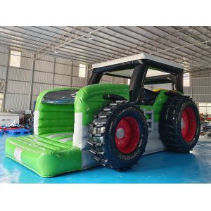 Commercial Grade Fireproof Inflatable Bouncer Truck Shape Inflatable Bounce
