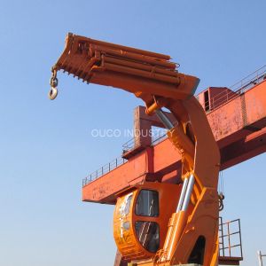 6t 22m Folding Lifting Jib Abs Ouco Telescopic Boom Crane