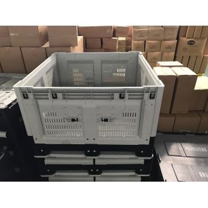 Wholesale Large Stackable Boxes Plastic Pallet Containers Heavy Duty Logistics