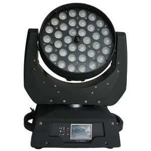 CE RoHs High quality China 36 x 18W 6 IN 1 RGBWA UV Zoom LED Moving Head Wash