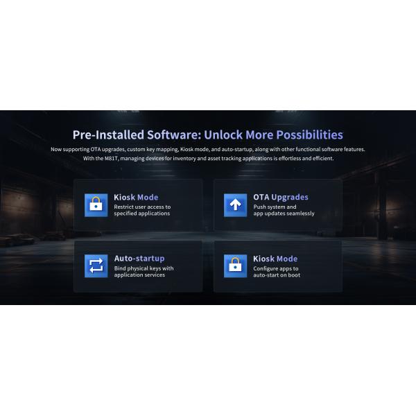 Waterproof 8inch Rugged M81T Industrial Android 14/GMS Tablet 700nit Wifi/BT/4G IP65 1-