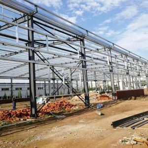 Q355B PEB Steel Structure Steel Prefabricated Warehouse Building