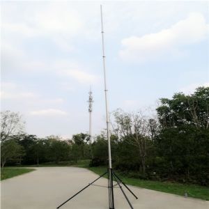 Quality Portable Trolley 9M 20KG Antenna Telescopic Mast for sale