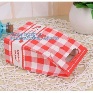Printed Customised Craft Kraft Wedding Waterproof Cakes Shopping Bread Food