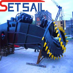 Hydraulic Spud Diesel Engine Cutter Suction Dredger for Maximum Water Flow of
